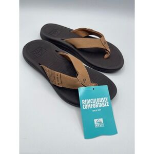 Reef Santa Ana Brown Flip Flop Women's‎ Size 6